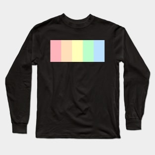 Equality rainbow in pastel colors Long Sleeve T-Shirt